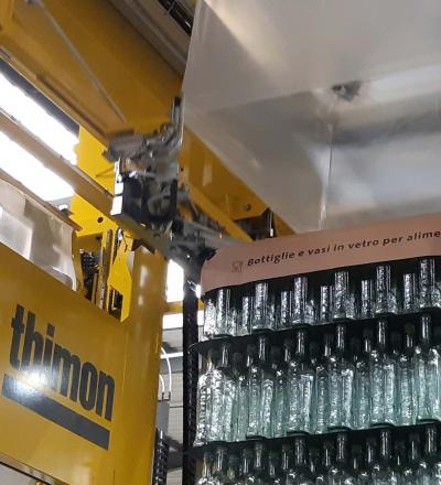Glass industry market Thimon shrink wrapping