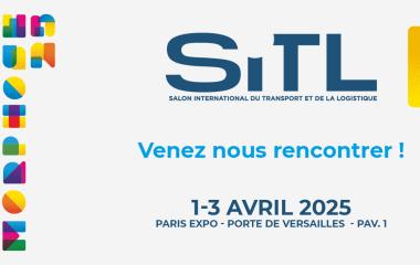 Salon SITL Paris Porte de Versailles - 1 au 3 avril 2025